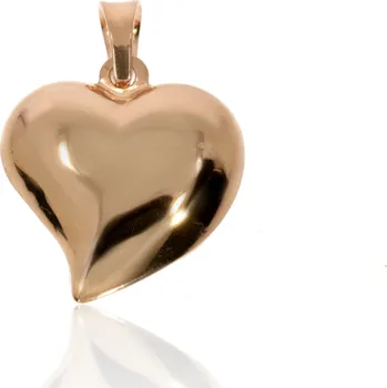 Přívěsek Zlatnictví Helios Rose gold srdce