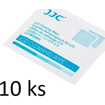 Papírový kapesník JJC CL-W10 10x vlhčené čistící ubrousky pro optiku