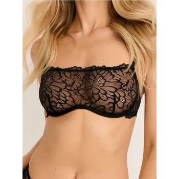 Oblečení a móda Sinsay - Měkká krajková podprsenka - černá - 194FX-99X - 194FX-99X-M