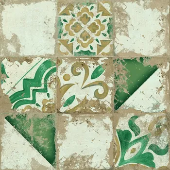 Dlažba EL MOLINO Dlažba El Molino Memory verde struktura mat rektifikovaná 58x58 65671