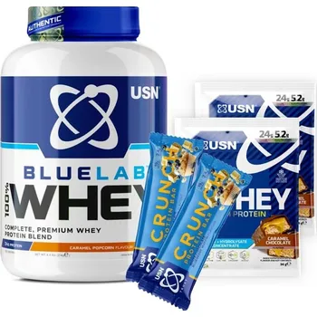 Protein AKCE USN BlueLab 100% Whey Protein Premium 2000g + ZDARMA 2x Trust Crunch 60g + 2x vzorek
