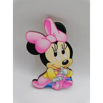 Party dekorace Loranc Magnetka na dort - Disney Minnie Mouse Baby
