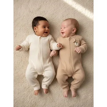 Pánské kalhoty Sinsay - Sada 2&nbsp;overalů - béžová - 015DG-80X - 015DG-80X-56