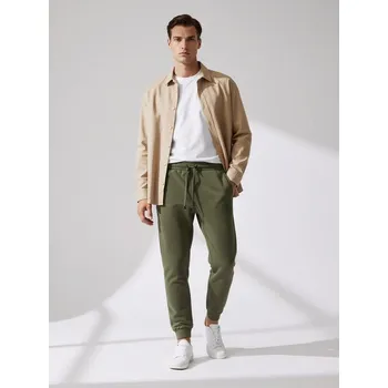 Pánské kalhoty Sinsay - Kalhoty joggers - neonová - 019EV-71X - 019EV-71X-XS