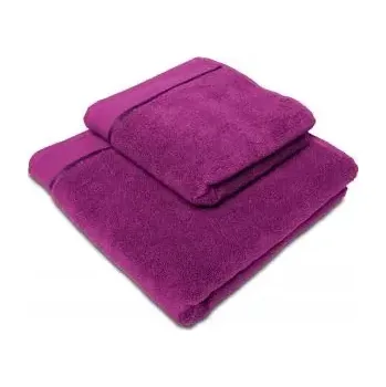 Ručník Ručník z mikrobavlny, tmavě fialová