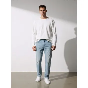 Pánské džíny Sinsay - Džíny volného střihu - modrá - 472FB-60J - 472FB-60J-322