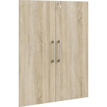 Šatní skříň Dvířka pro skříně Modulo 83,7 x 105,4 cm, zámek, dub sonoma