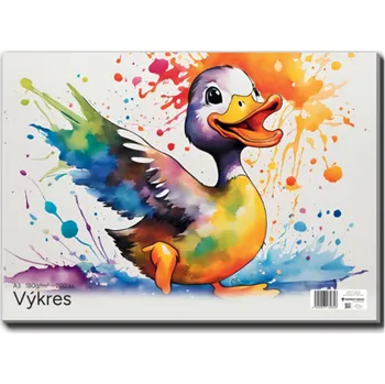 Výtvárné potřeby Kreslící karton A3 (výkres) gramáž 180 g - bílý [200 ks]