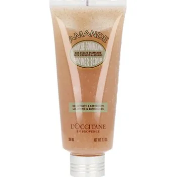 Sprchový gel L´occitane Amande Shower Scrub ( mandlový olej ) - Sprchový peeling 200 ml