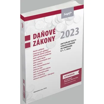 Učebnice Daňové zákony 2023 - 978-80-7488-558-7 978-80-7488-558-7