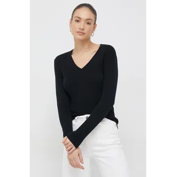 Dámský svetr Bavlněný svetr United Colors of Benetton 1091D4625.100 černá 99X, vel. XS