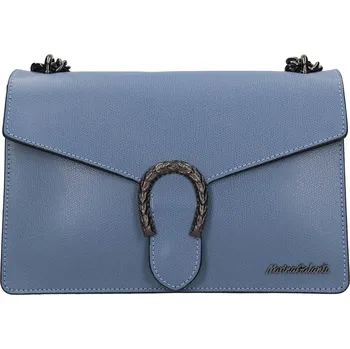 Kabelka Dámská kožená crossbody kabelka Marina Galanti Aredea - modrá
