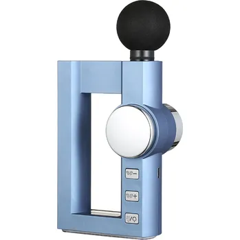 Masážní přístroj Cenocco Přenosná vyhřívaná masážní pistole modrá