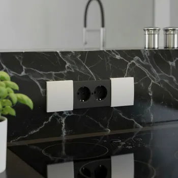 Elektrická zásuvka Bachmann Vnitřní zásuvka DUE 2 x 230V / bílá