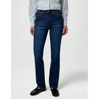 Dámské džíny Kalhoty Wrangler STRAIGHT POSH PARADE Velikost: W34-L30