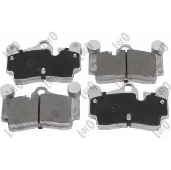 Brzdová destička LORO Sada brzdových destiček LOR 231-02-087