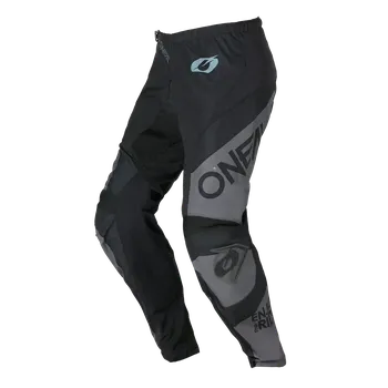 Moto kalhoty a Dětské motokrosové / enduro kalhoty ONEAL ELEMENT RACEWEAR barva černá/šedá velikost 28 (pohodlný volný střih pro maximální volnost pohybu)