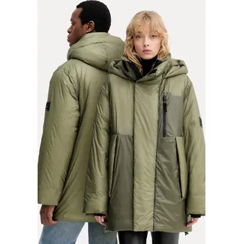 Pánská bunda Bunda Rains 17240 Torna Insulated Long Jacket zelená 78X, vel. L