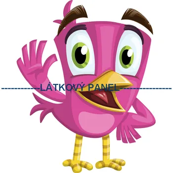 Látkový panel - Dětský - DE-146 Velikost: 35x35cm, Materiál: Mikroplyš