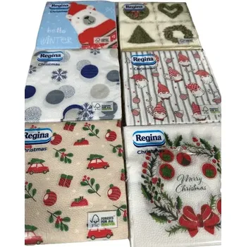 Papírový ubrousek Vánoční ubrousky 20 ks