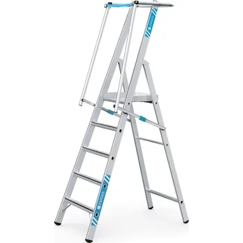 Žebřík ZAP Safemaster S žebřík s velkou plošinou