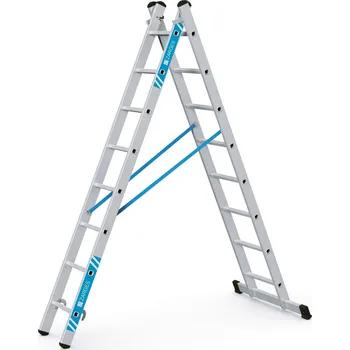 Žebřík Combimaster Plus X víceúčelový 2-dílný žebřík 42574