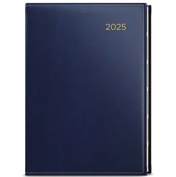 Kalendář Diář 2025 Týdenní Oskar Premier A5 modrá