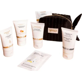 YESforLOV YFL Okouzlující sametová sada black černá