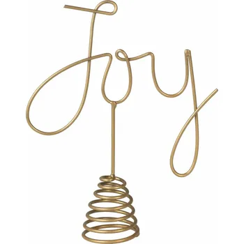 Vánoční ozdoba Vánoční ozdoba GOLD JOY 21 cm, zlatá