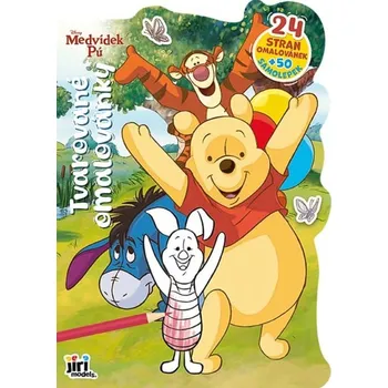 Bystrá hlava Tvarované omalovánky Medvídek Pú