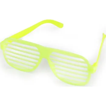 Stoklasa Brýle neonové zelené svítící ve tmě