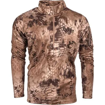 Rybářské oblečení Mikina Kryptek Arma 1/2 Zip Highlander Velikost XL