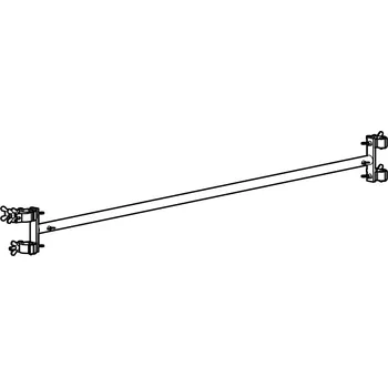 Stavební technika Základová vzpěra pro lešení s výložníky