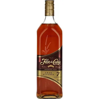 Rum Flor de Cana 40% 7y 1 l (holá láhev)