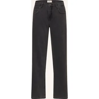 Dámské džíny Only Dívčí Džíny Straight Fit, washed black/heart embroidery,...