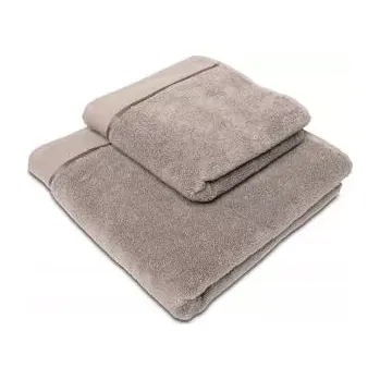 Ručník Ručník z mikrobavlny, šedohnědá