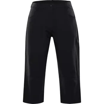 Dámské kalhoty Dámské softshellové capri ALPINE PRO WEDERA velikost 38 black
