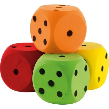 Dětské zboží John Číselná kostka molitanová - 15 x 15 cm