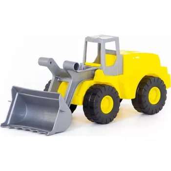 Hra na zahradu Wader nakladač Achát – dětský traktor s mechanickou lopatou