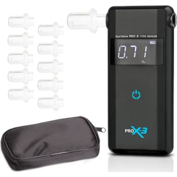 Alkohol tester ALCOFind PRO-X-3 + náustky , kalibrace na 12 měsíců