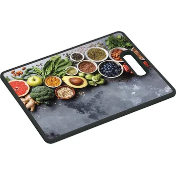 Prkénko na krájení ANDAREL 38x30 cm černé