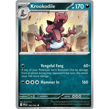 Sběratelská karetní hra Krookodile 066/094 - Phantasmal Flames Typ karty: Non-Holo