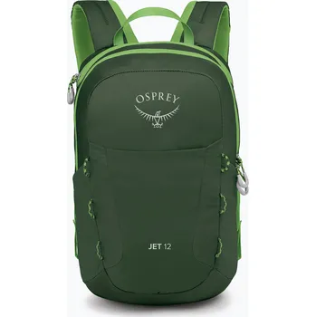 turistický batoh Dětský turistický batoh Osprey Jet 12 l green canopy/limeline green