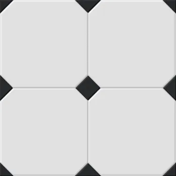 Dlažba EL MOLINO Dlažba El Molino Betera black-white struktura mat rektifikovaná 58x58 54729