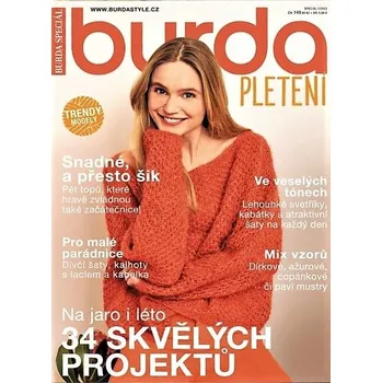 Časopis Burda Speciál 1/2023 - pletení