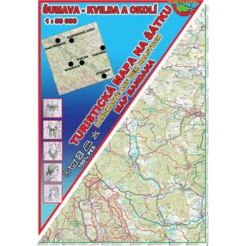 Šumava - Kvilda Šátek s mapou