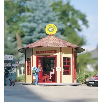 Modelová železnice Stánek Burger G - Piko 62227 (Zahradní železnice)