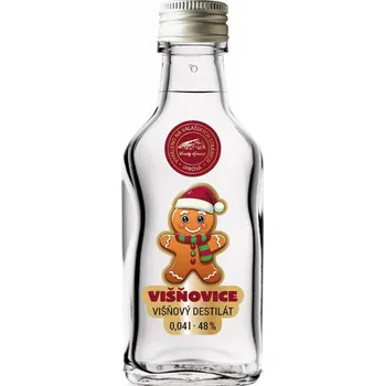 Pálenka Veselý Grunt Višňovice 0,04l 48% sváteční
