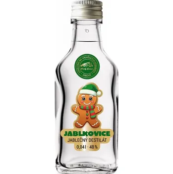 Pálenka Veselý Grunt Jablkovice 0,04l 48% sváteční