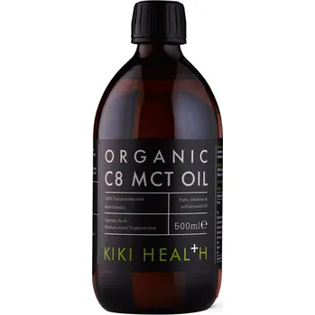 Rostlinný olej KIKI Health Organic C8 MCT Oil BIO 500 ml